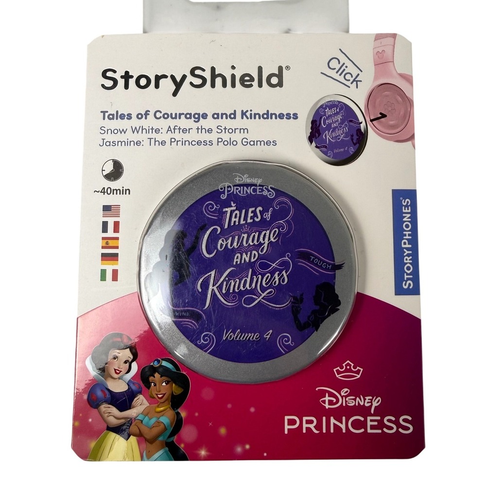 StoryShield Disney Princess Tales of‎ Courage and Kindness StoryPhones Audiobook